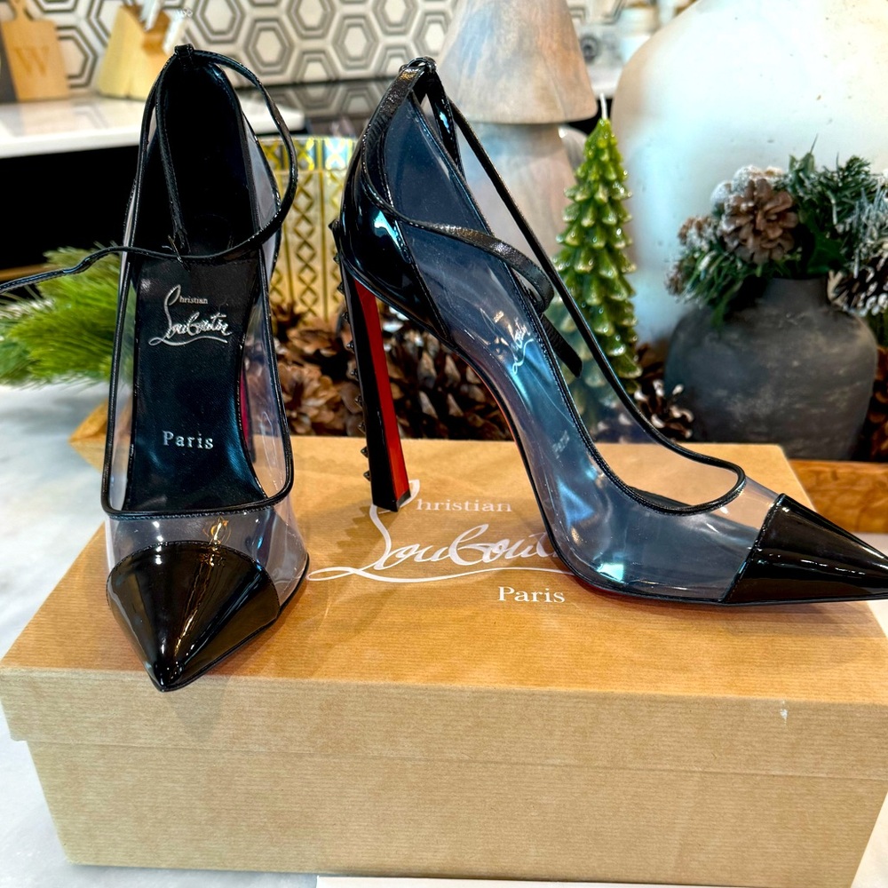 Christian Louboutin sz 39 Debout Condorapik 100 in Black